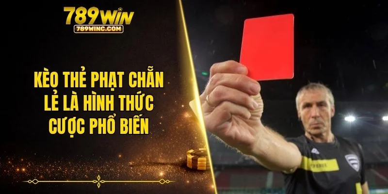 Kèo thẻ phạt chẵn lẻ là hình thức cược phổ biến