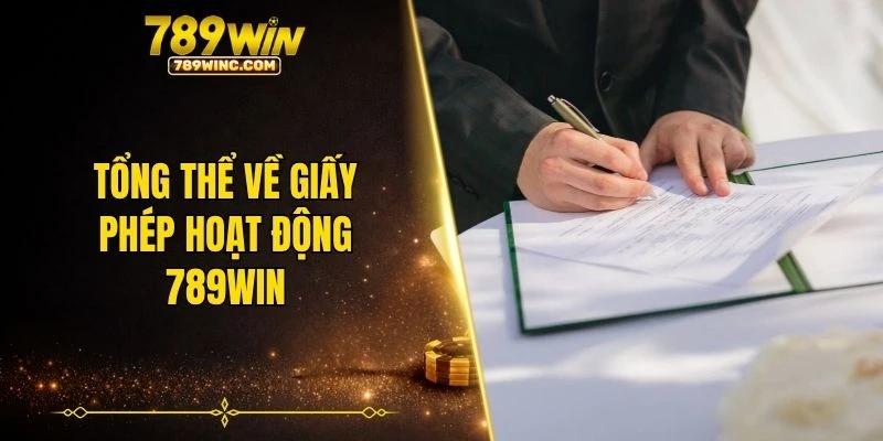 Tổng thể về giấy phép hoạt động 789WIN